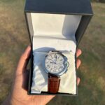 Cartier Ballon Bleu-Inspired Chronograph Watch